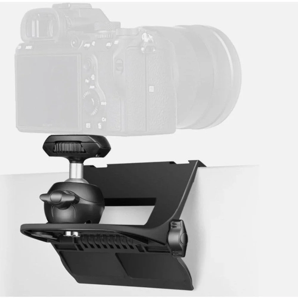 1 PC Monitor Camera Mount Stand Webcam Clamp 1/4 Inch Screw CM02 Max 1.4 In NIB